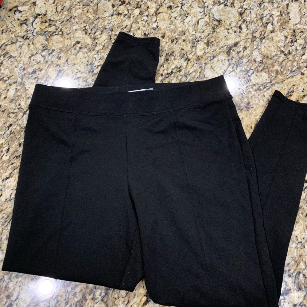 Old navy stretchy skinny pants, thick waistband!